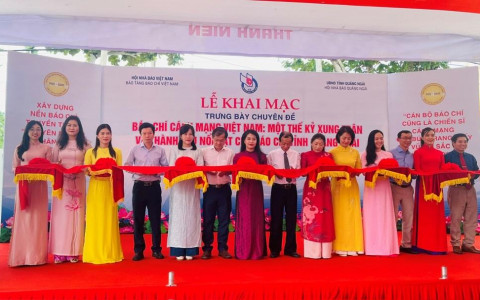 Tự hào báo chí Quảng Ngãi